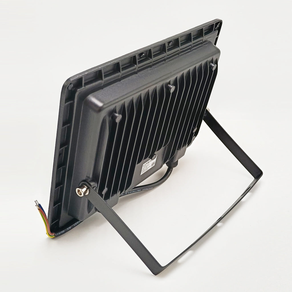 Reflector LED color Negro | 100 Watts | Luz Fría | 6500k