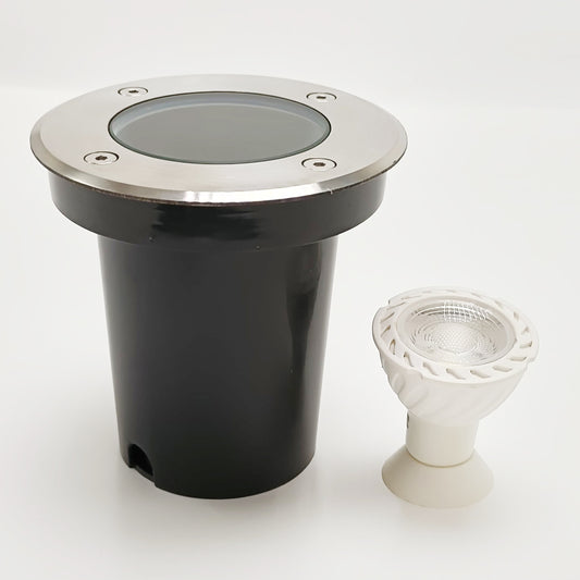 Empotrado de piso para foco GU10