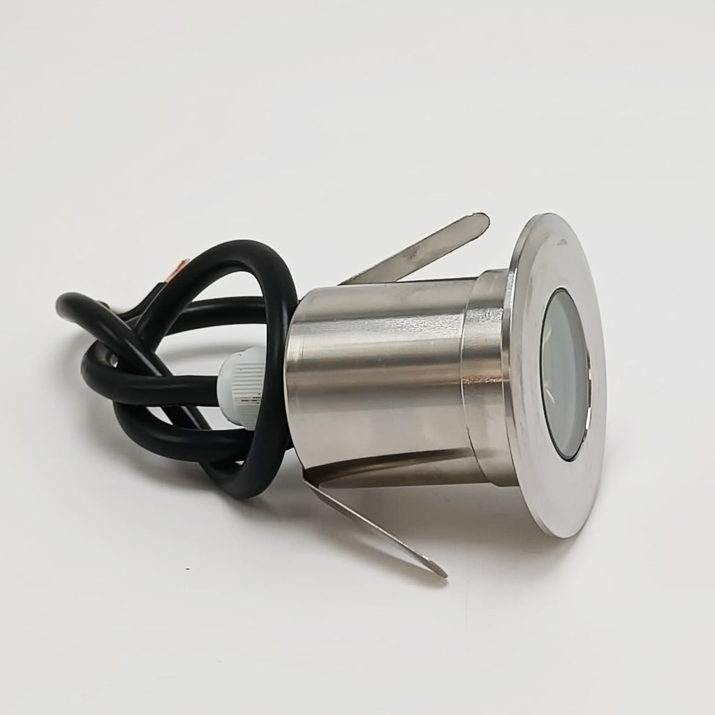 Empotrado de piso Redonda | Luz Cálida o Fría | Aluminio