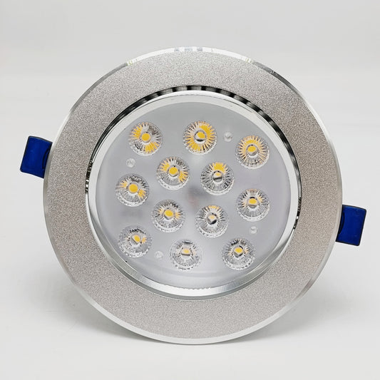 Empotrado de techo (Dirigible) 12 watts Luz Cálida 3000k