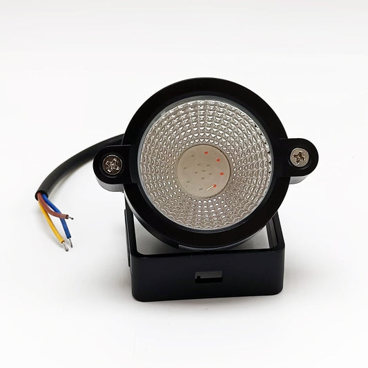 Lámpara de jardín estaca color negro | 15 Watts | Luz RGB
